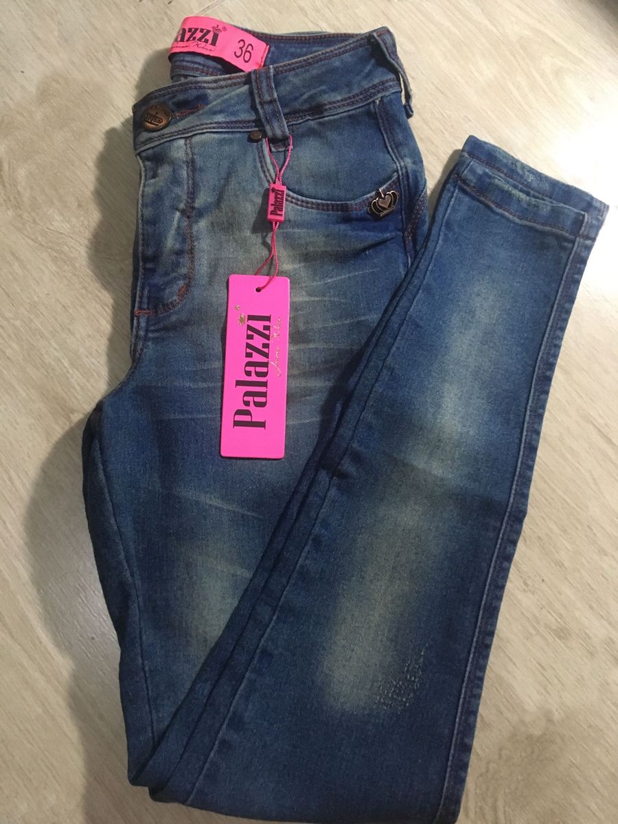 calça palazzi jeans