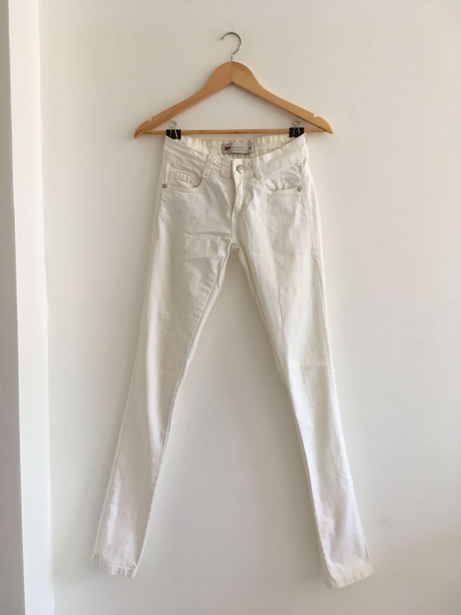 calça branca riachuelo feminina