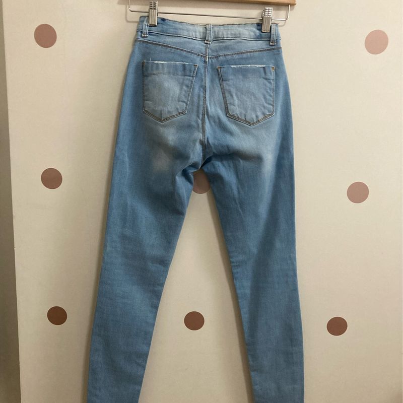 Calça jeans skinny store renner