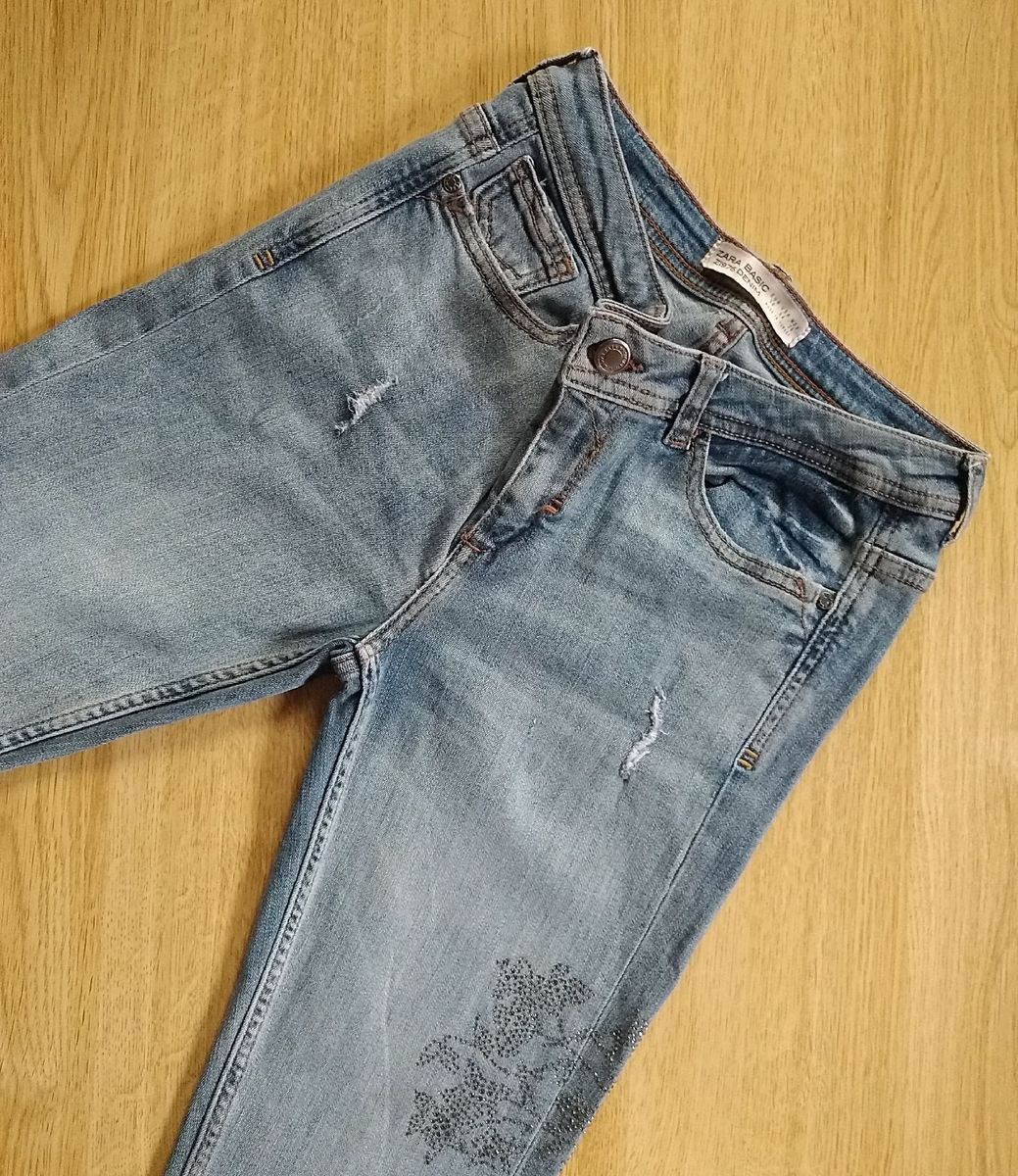 calça skinny zara
