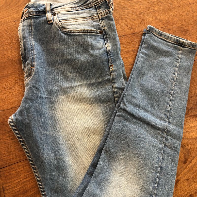 Calça Jeans Skinny Zara 46 Calça Feminina Zara Usado 59154700