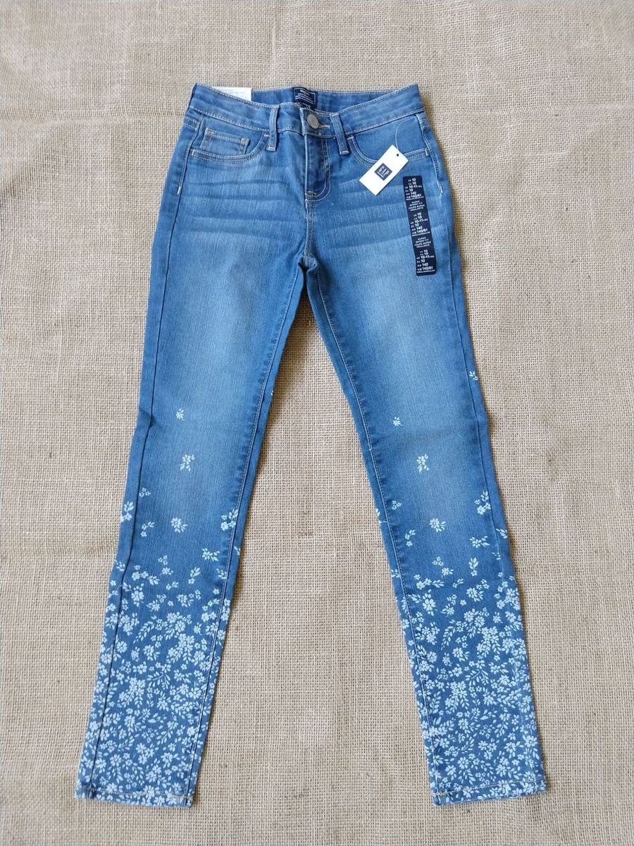 calça jeans para menina de 10 anos