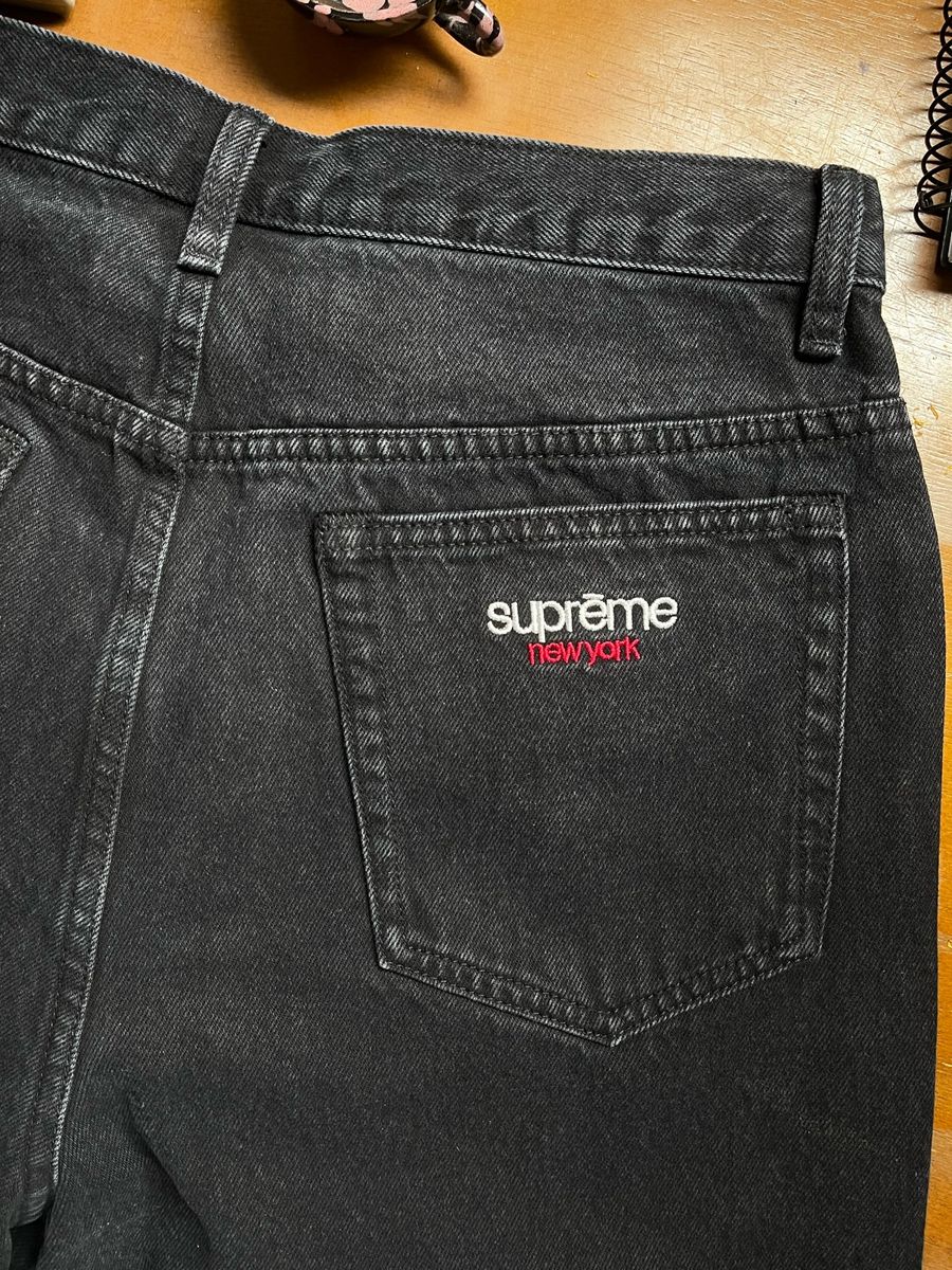 Calca Jeans Supreme - Baggy N38 | Supreme Nunca Usado 109542690