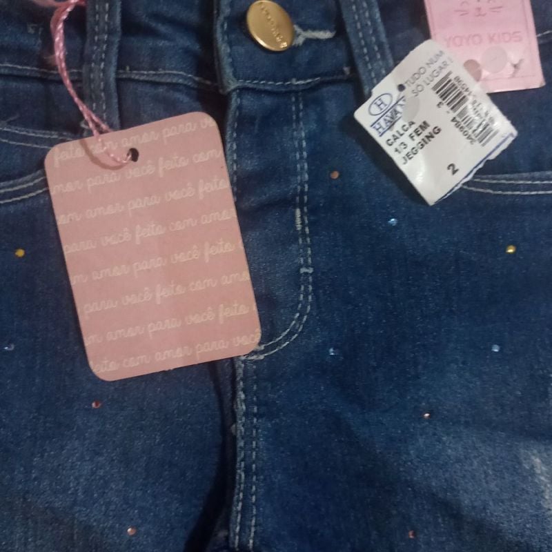 Calça jeans infantil store havan