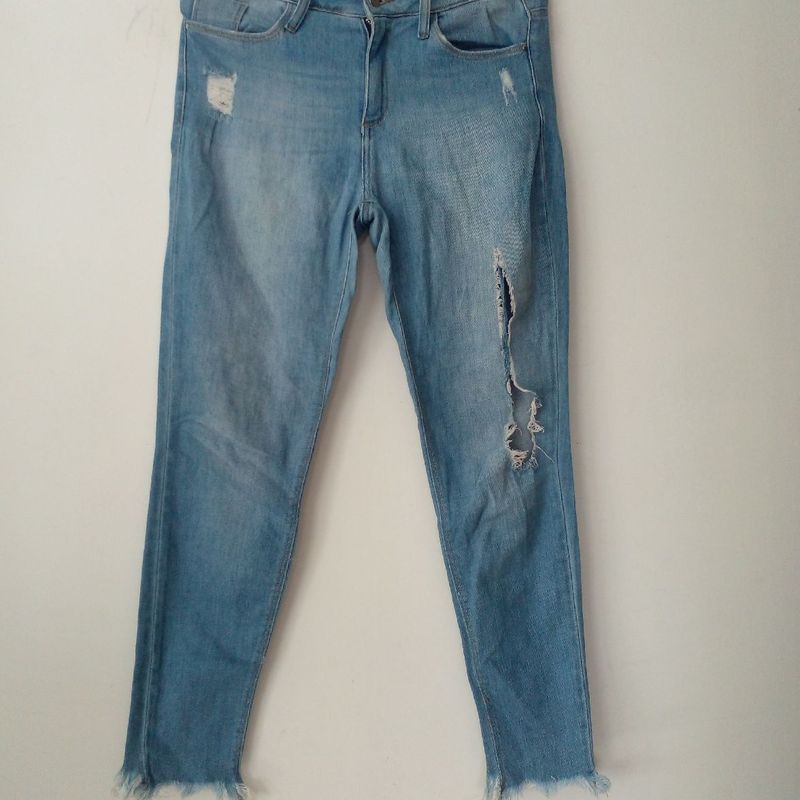 Cal a Jeans Tamanho 38 Marca Marfinno Cal a Feminina Marfinno
