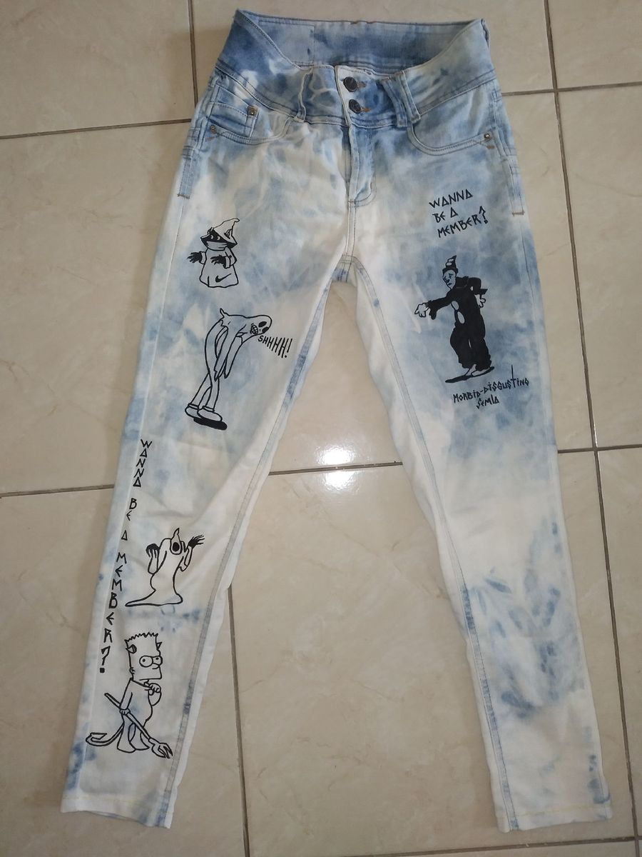 Desenhos de hot sale calça jeans