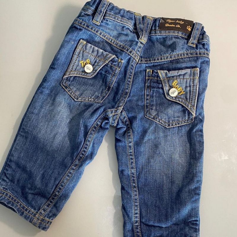 Calça jeans hot sale infantil tigor