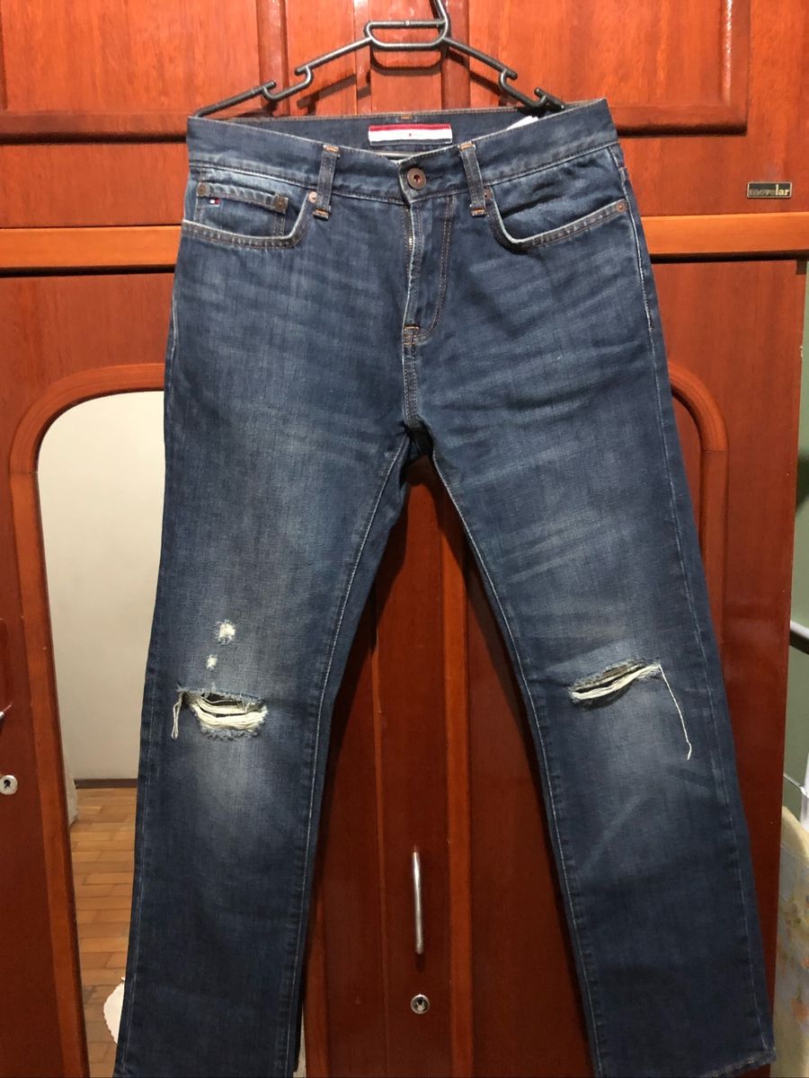 calça jeans tommy hilfiger masculina preço