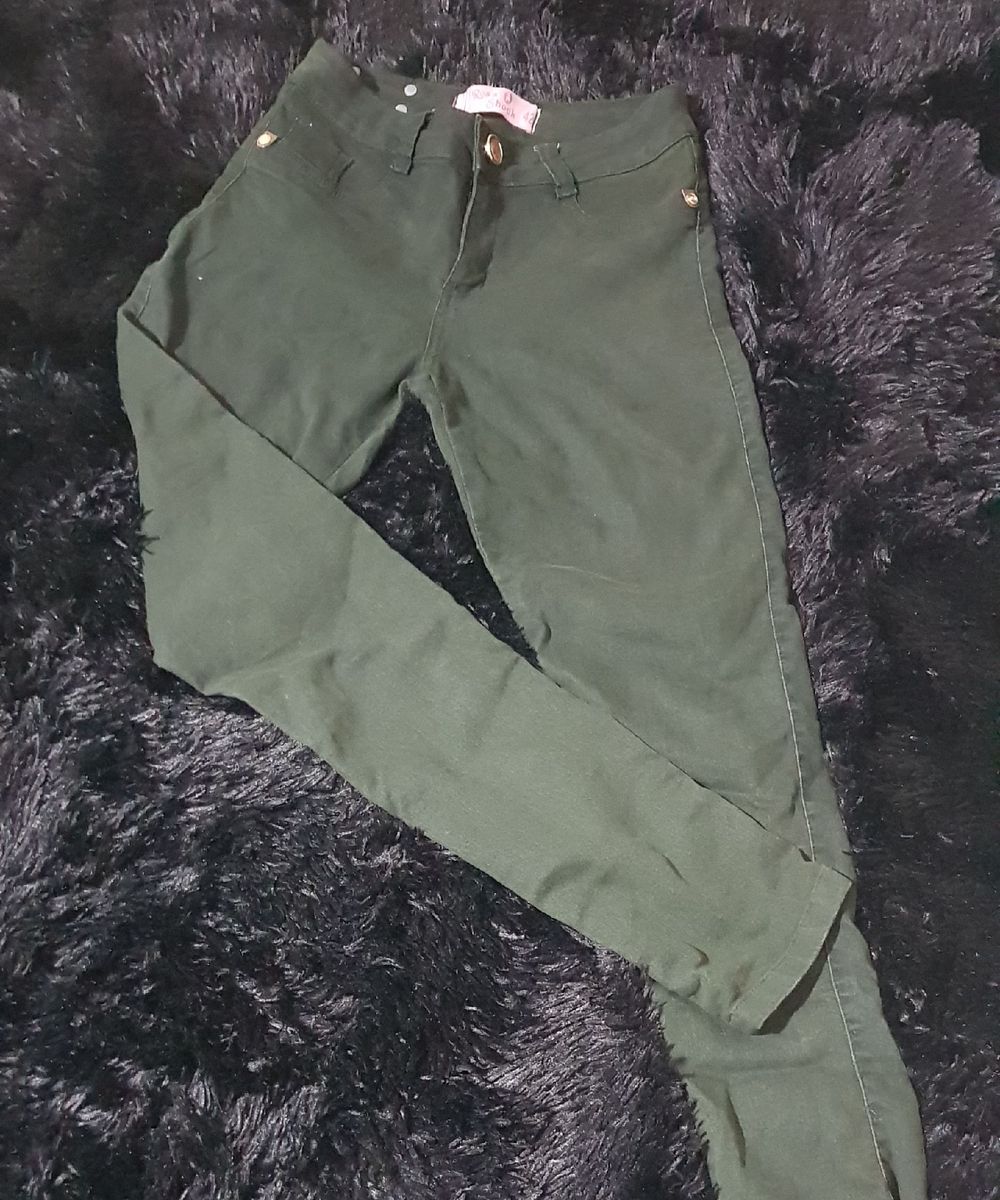 calça jeans rosa shock