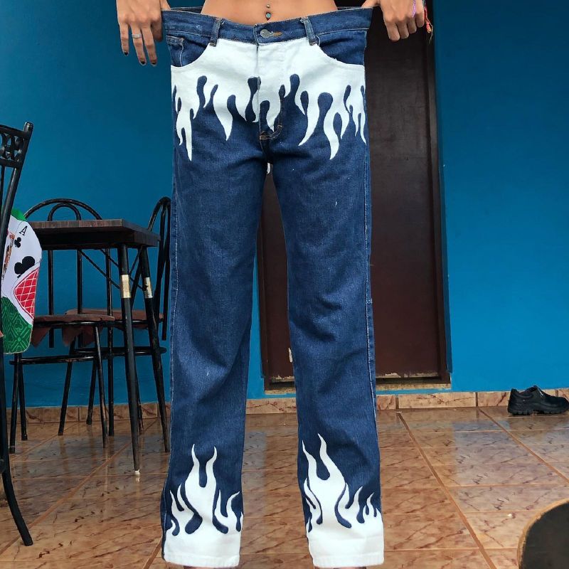 Calça jeans masculina store personalizada