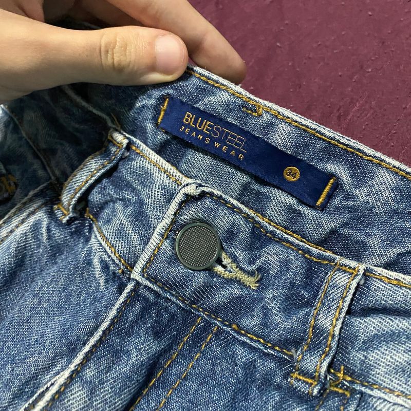 Blue best sale steel jeans