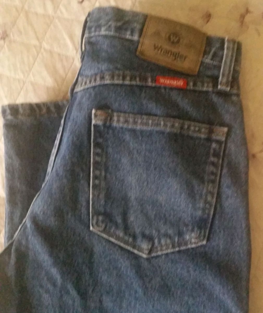 calça jeans wrangler