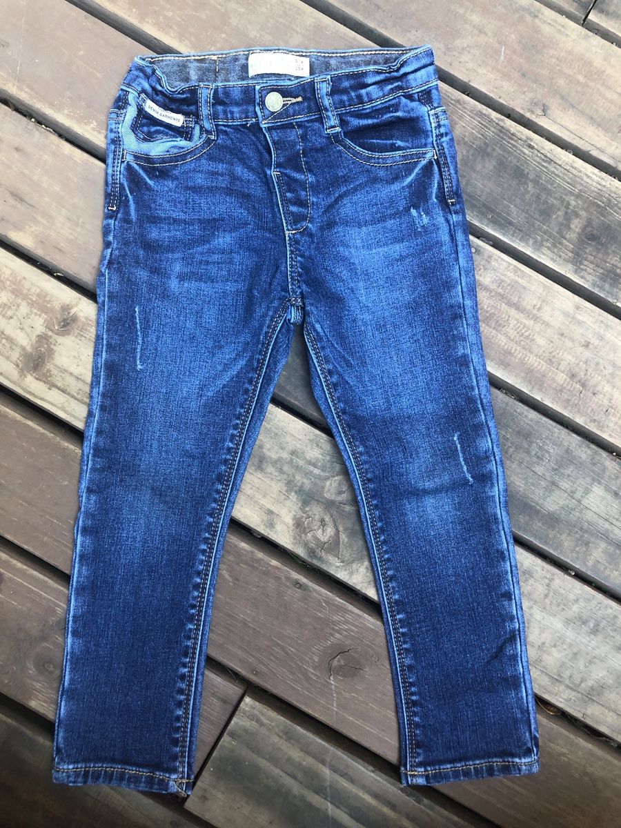 calça jeans zara infantil