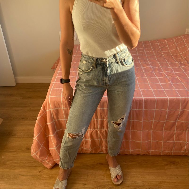 Calça jeans hot sale zara