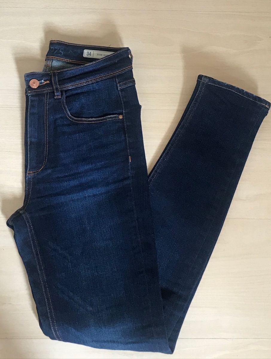 calça jeans feminina zara preço