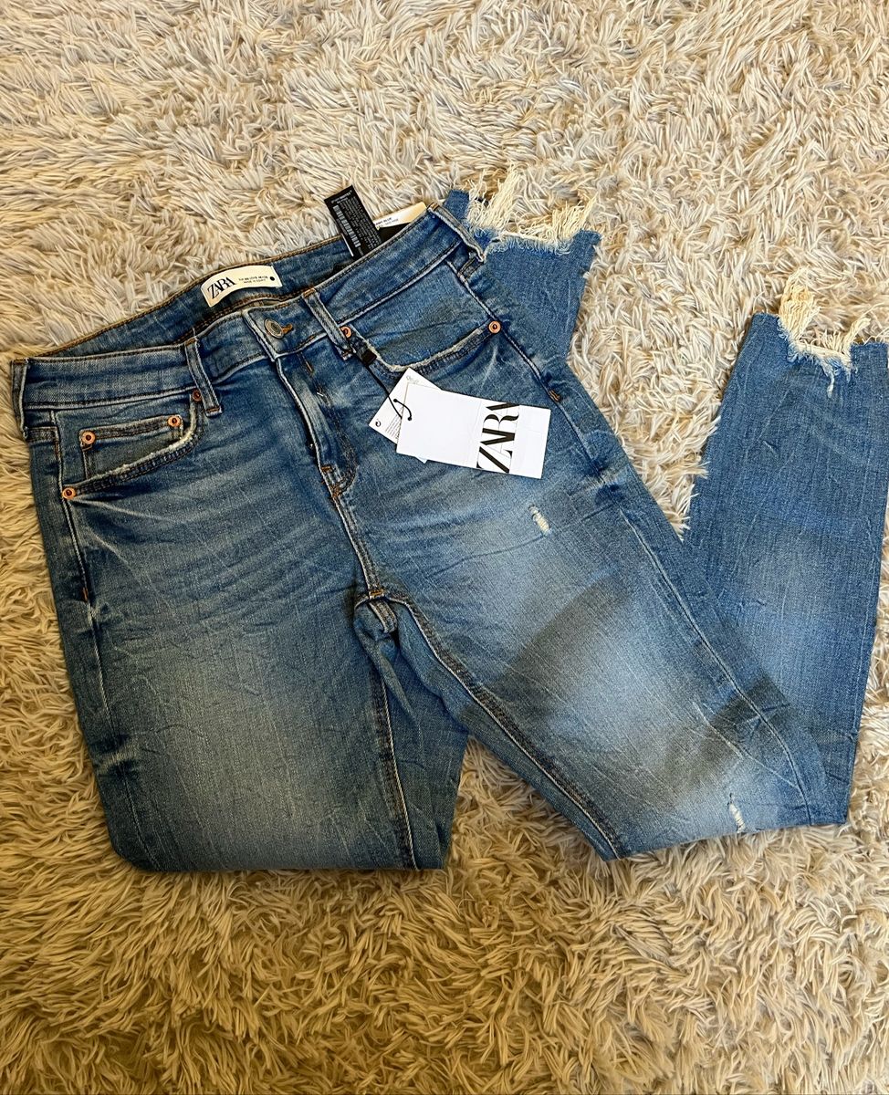 Calça Jeans Zara Cos Baixo | Calça Feminina Zara Nunca Usado Calça Jeans Zara Cos Baixo | Calça Feminina Zara Nunca Usado