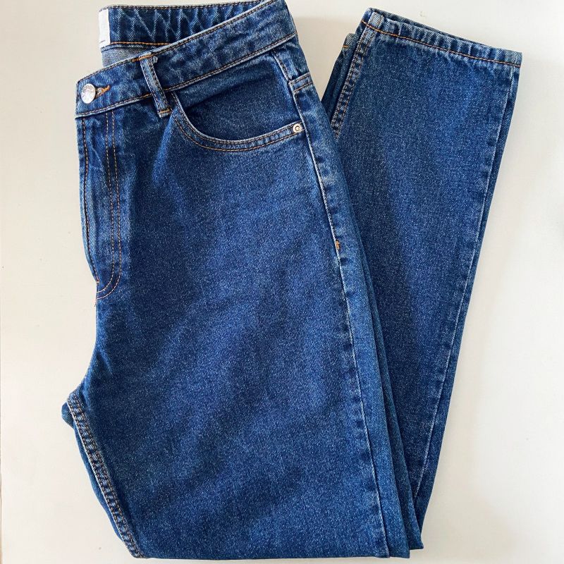 Calça Jeans Zara Mom Fit - Mom Jeans - Cintura Alta