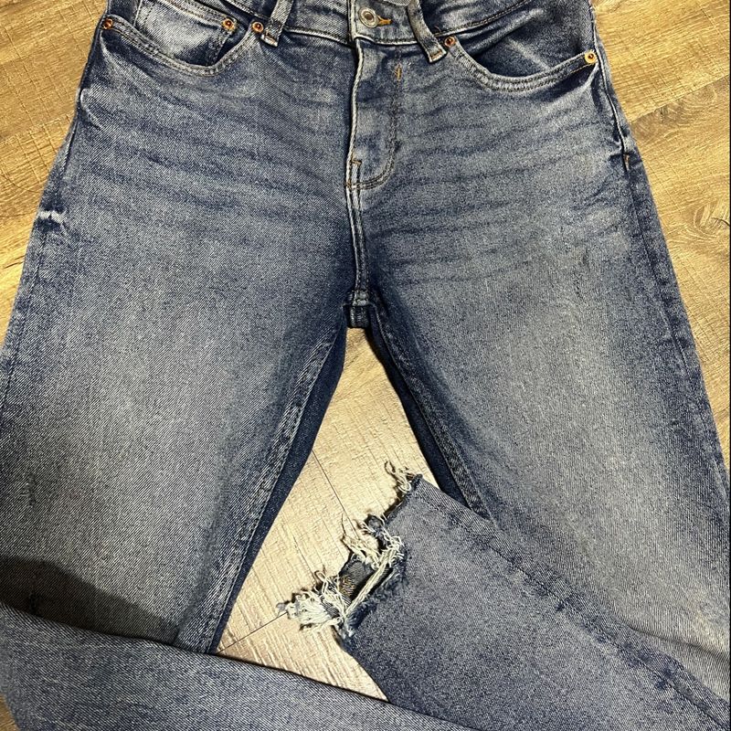 Calça Jeans Zara Tam 36, Calça Feminina Zara Usado 84814942