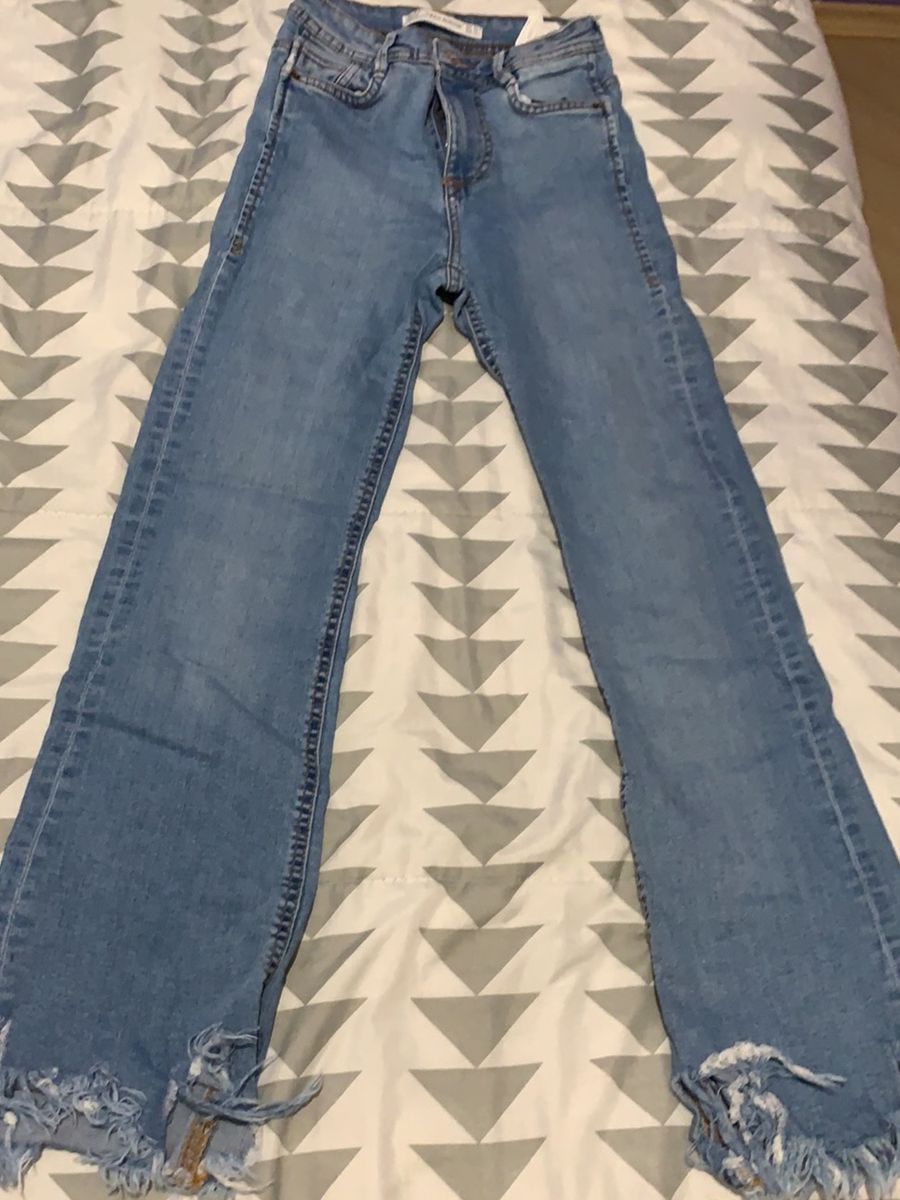 calça jeans zara feminina preço