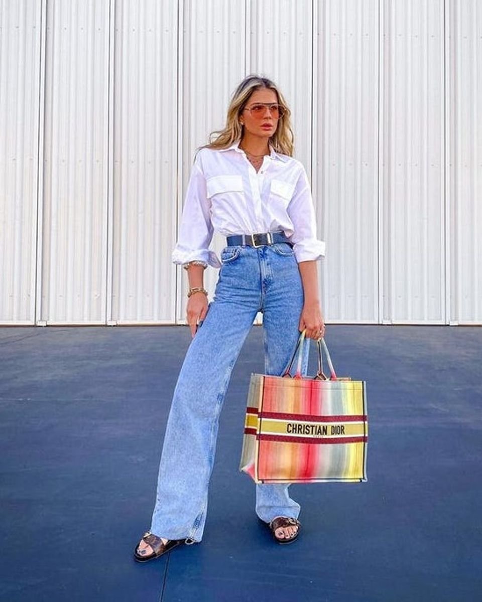 Wide Leg Jeans Zara Jeans Mulher Calça Jeans Zara Wide Leg Cropped