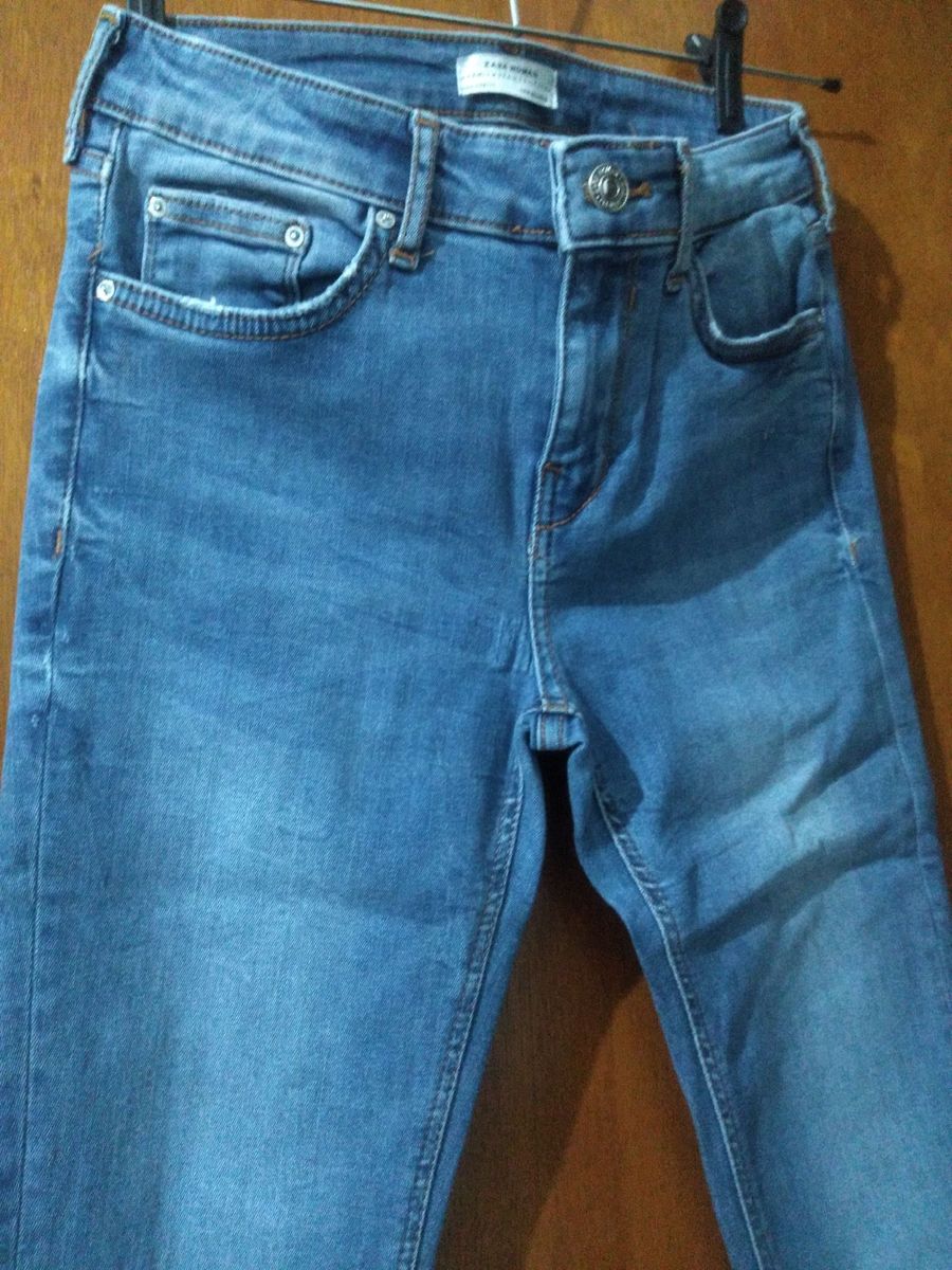 calça jeans zara feminina preço