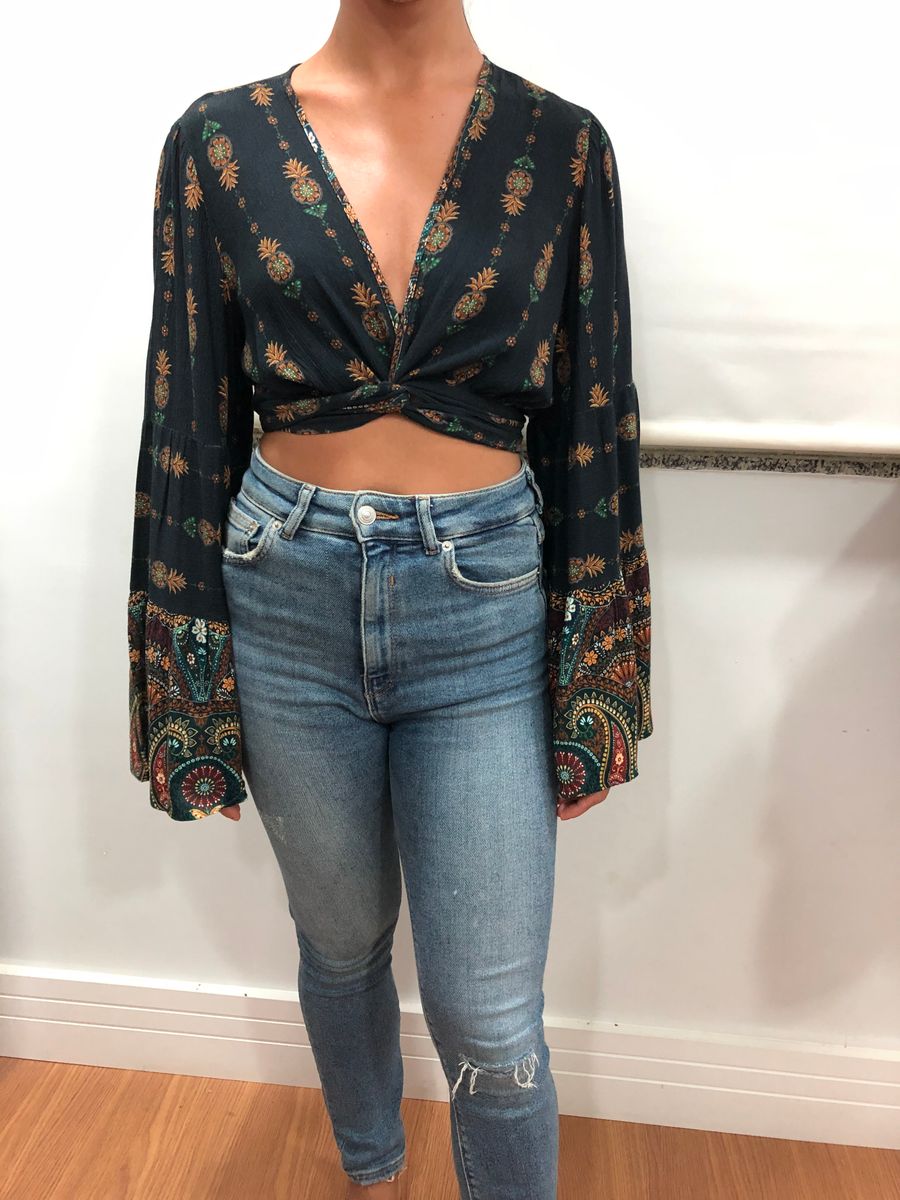 jeans zw premium 80s high waist venice blue
