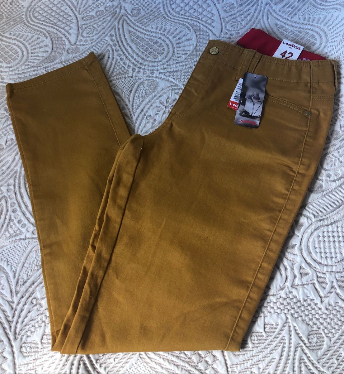 calça loopper flare