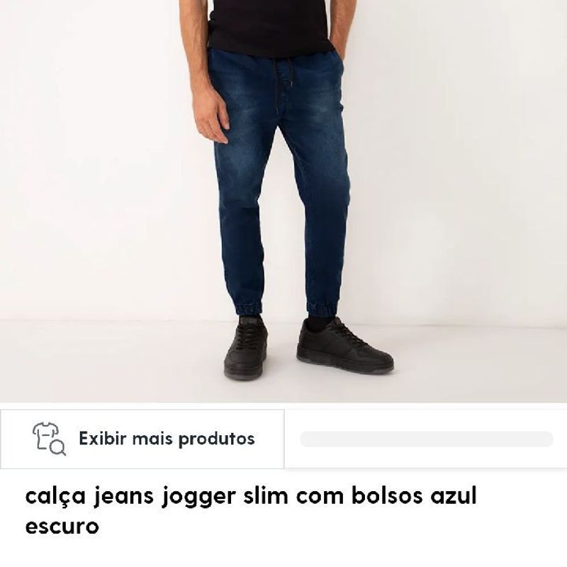 Calça jogger best sale masculina c&a