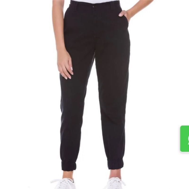 Calça Tipo Jogger, Calça Feminina Hipe Usado 91470075