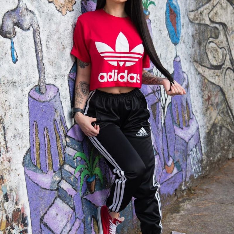 Calça Jogger Adidas, Calça Feminina Adidas Nunca Usado 47169362