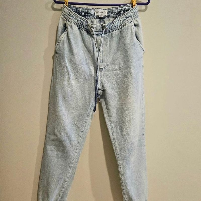 Calça Jogger Amaro Jeans Claro 36 Amaro Usado 112479831