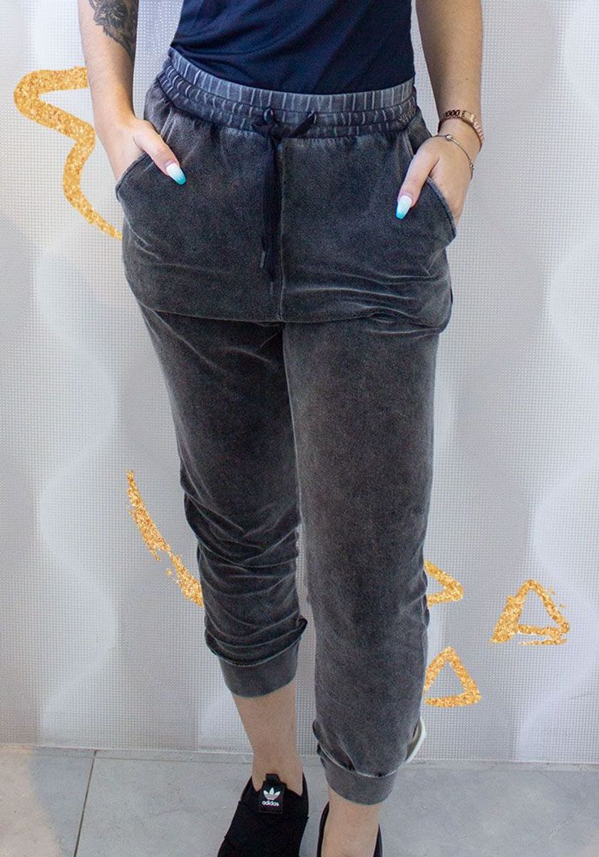 calça jogger plush