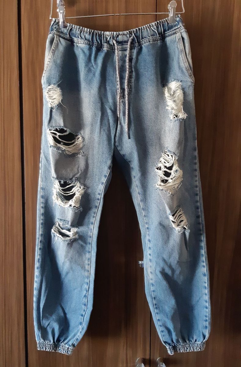 calça jogger jeans feminina renner