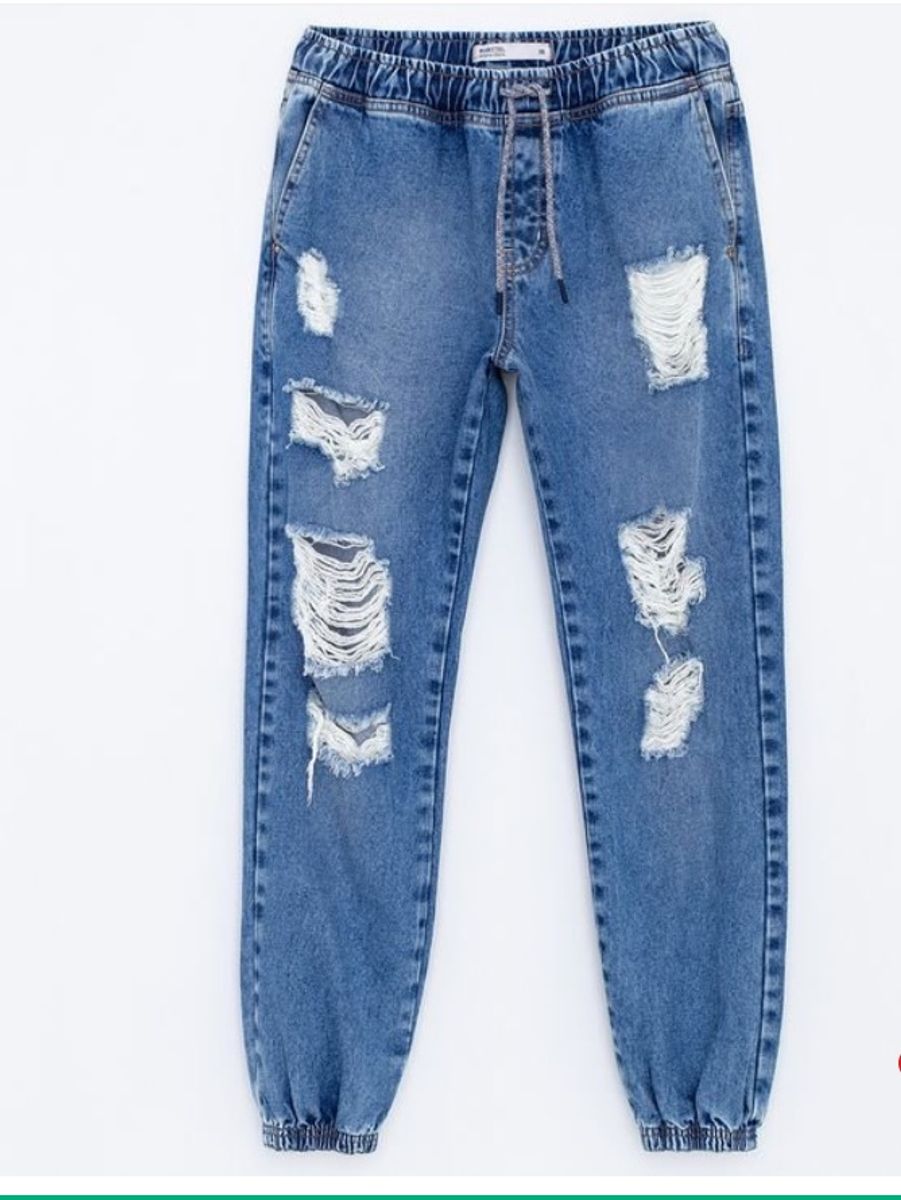 calça jogger jeans feminina renner