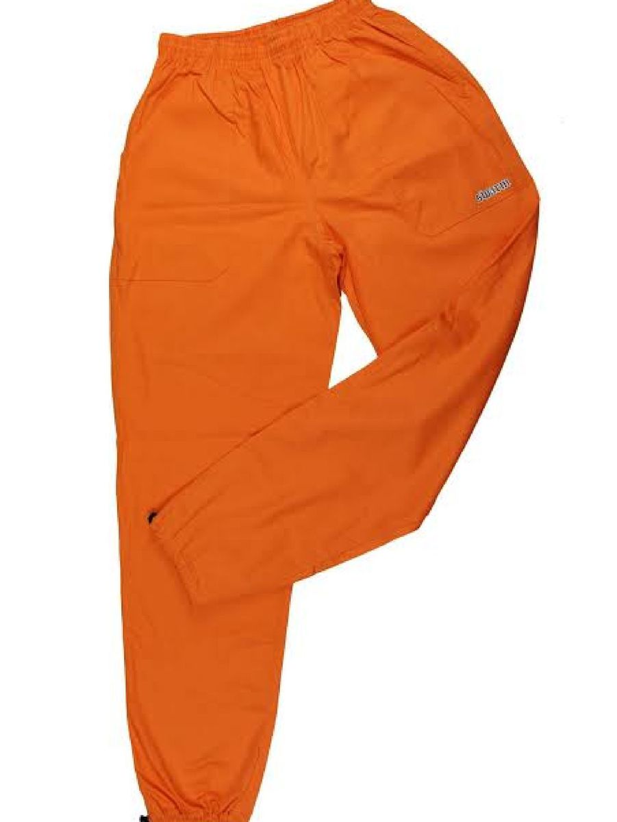 calça jogger laranja