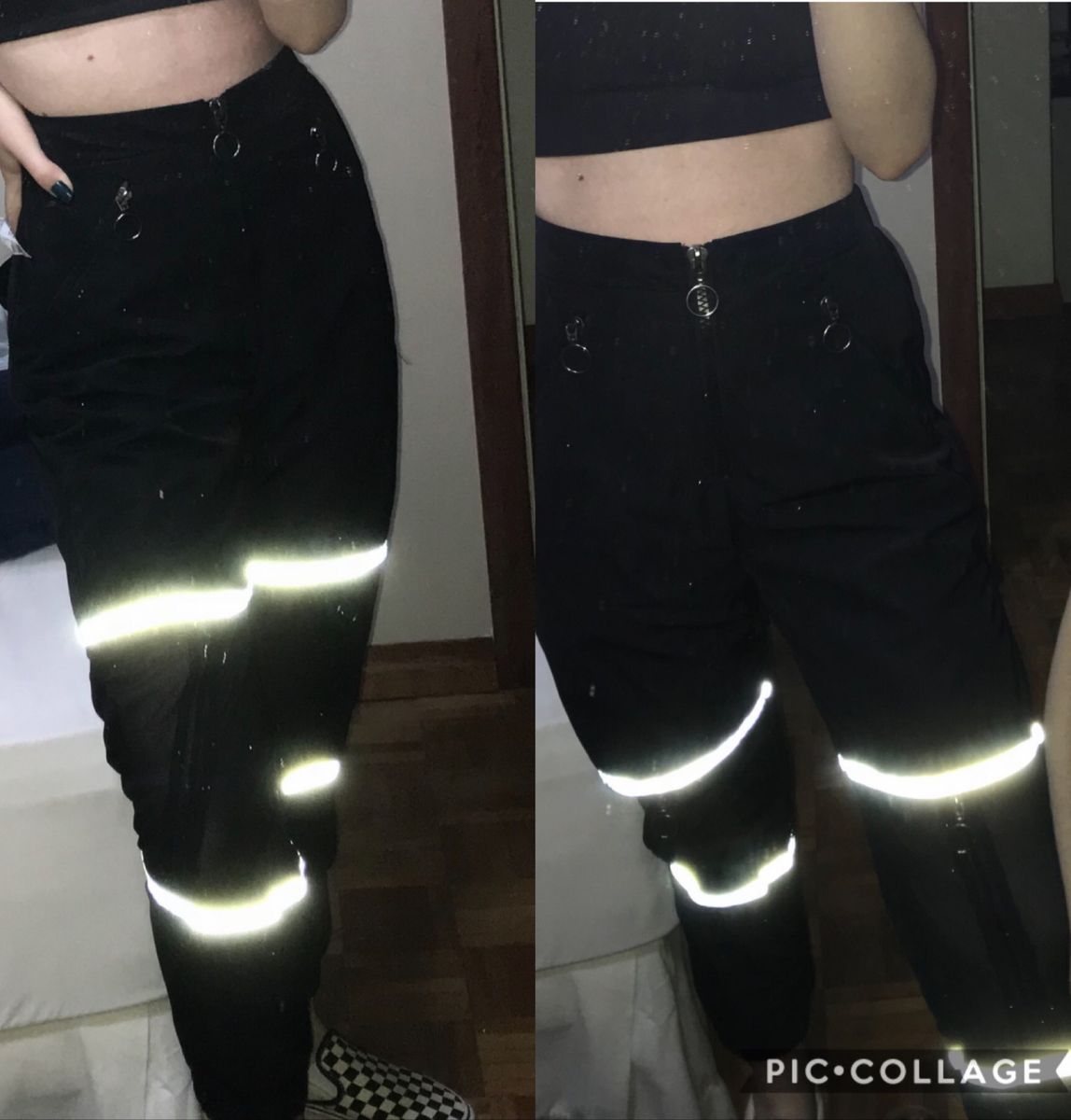 calça jogger refletiva feminina