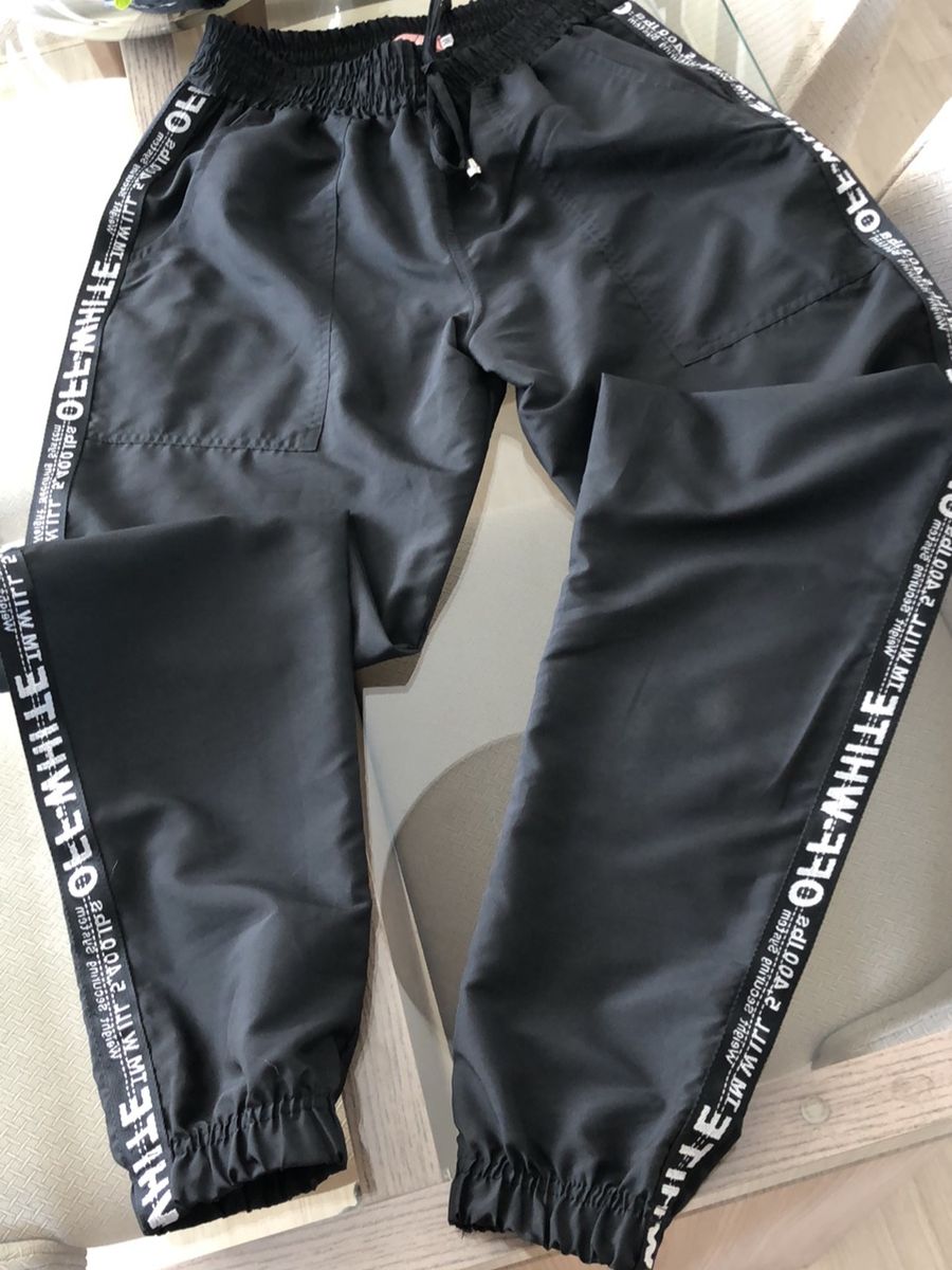 calça tactel feminina preta