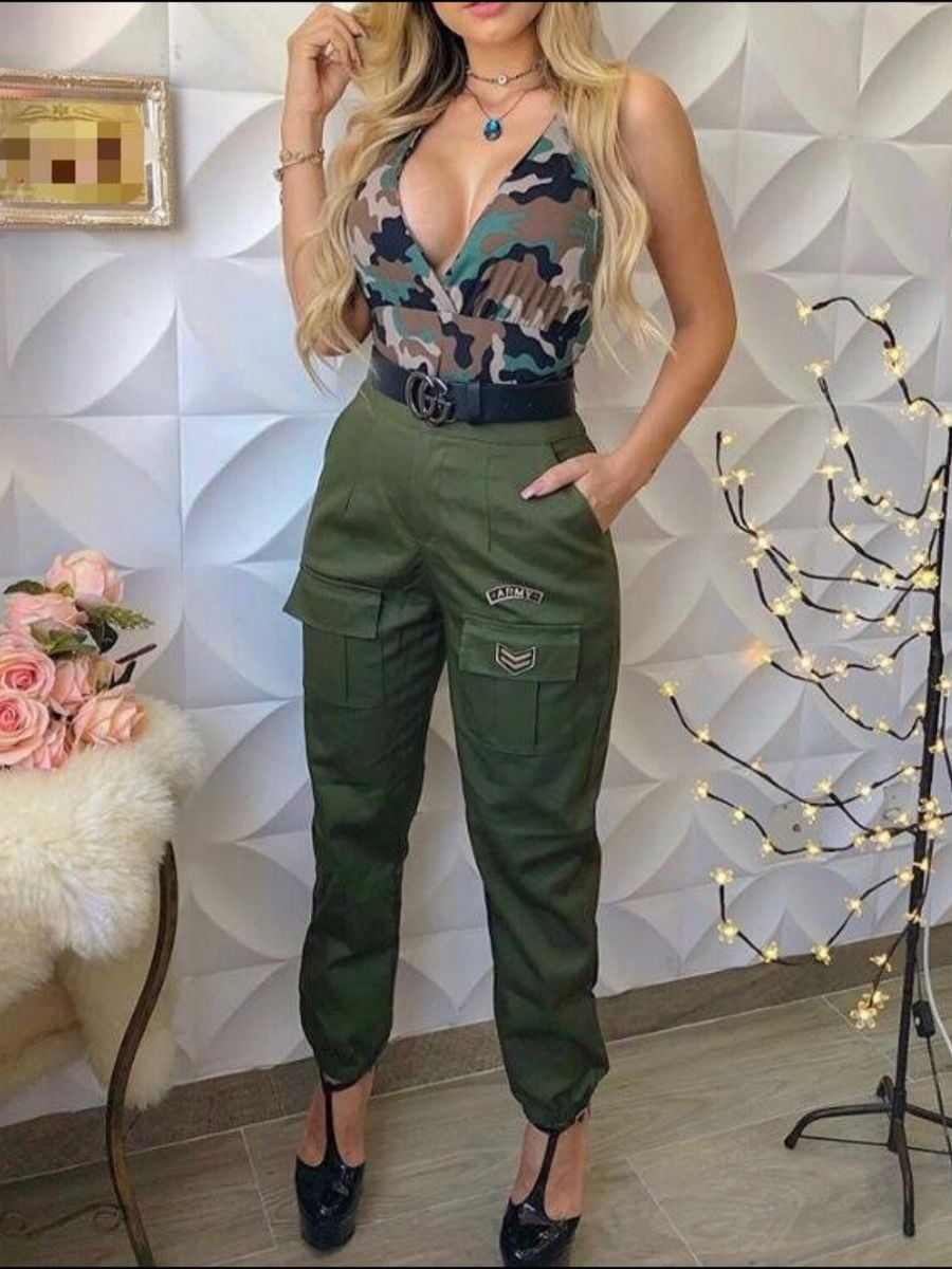 calça modelo militar