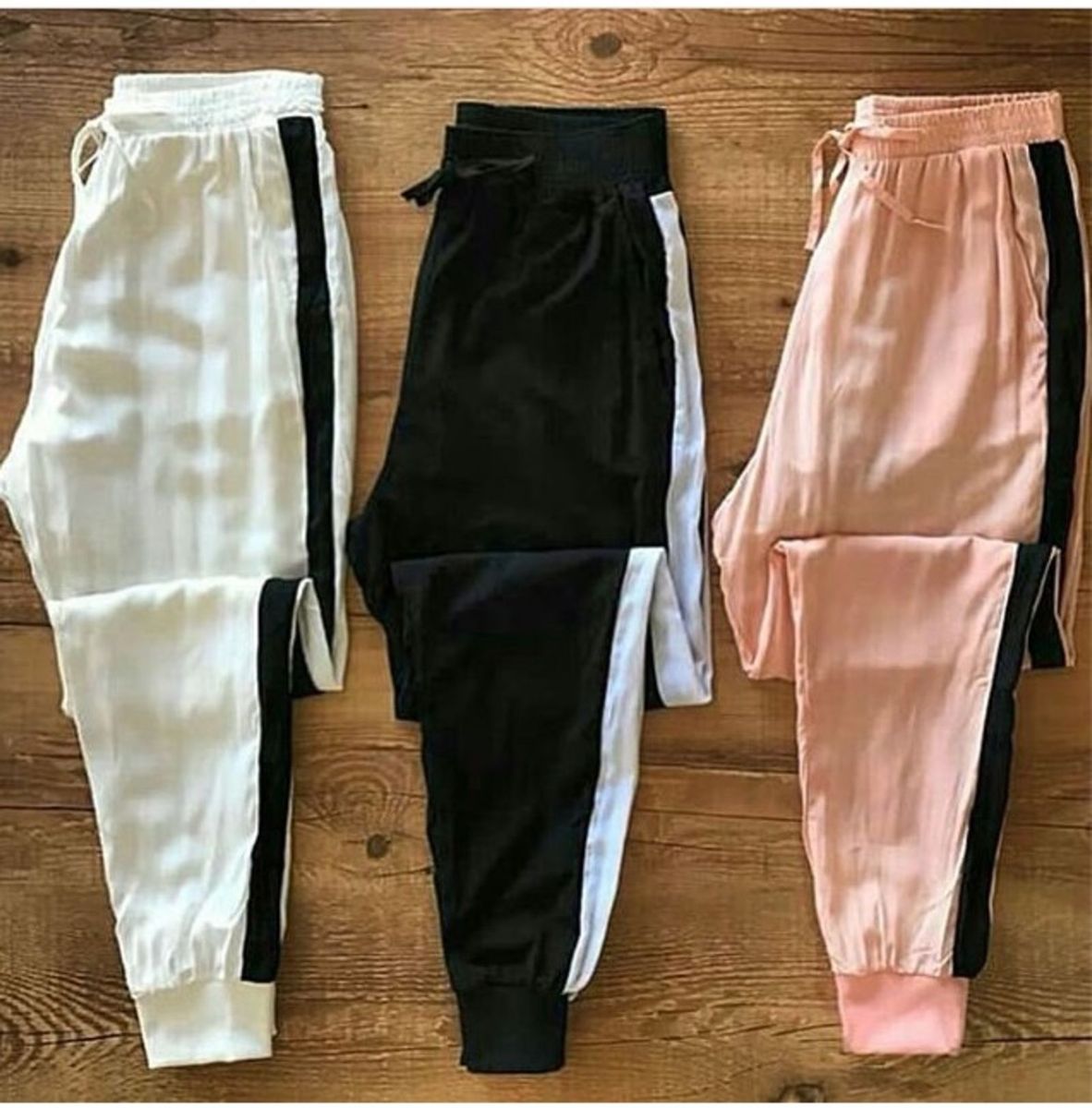 calça jogger feminina tecido