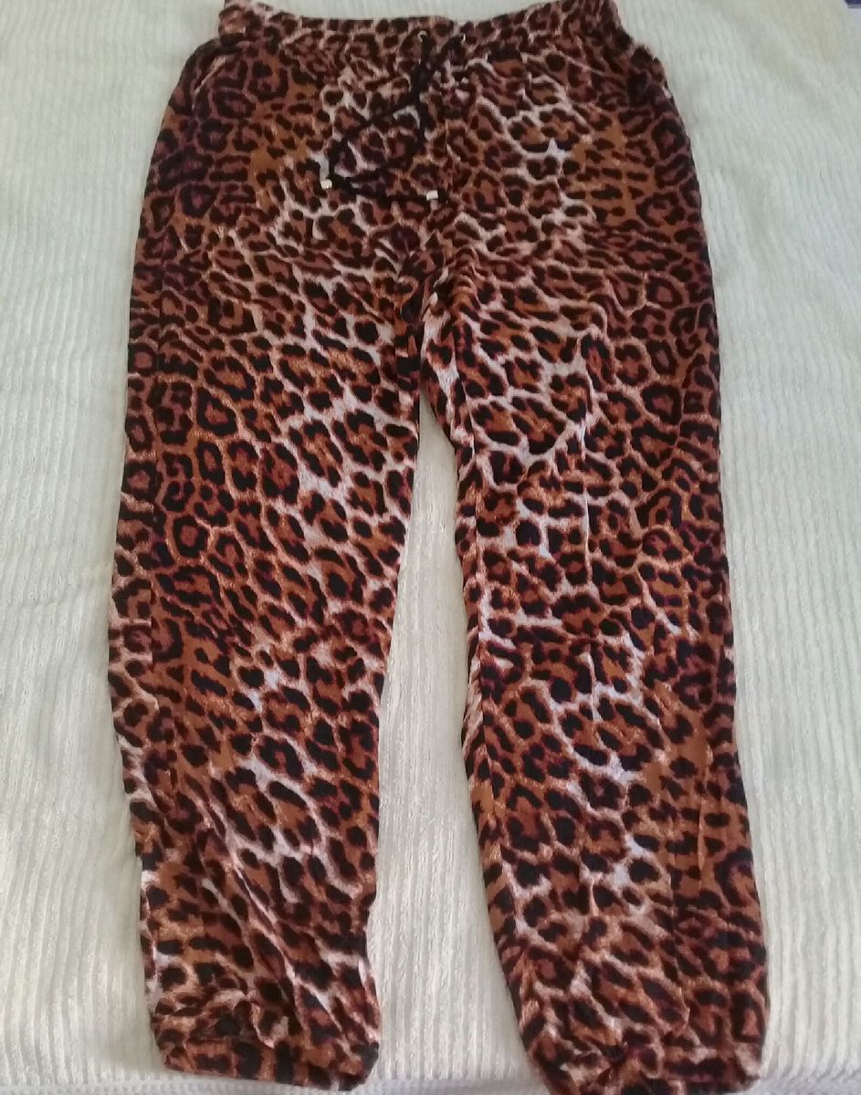 calça feminina jogger em viscose