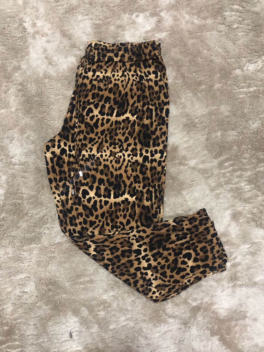 calça jogger feminina onça