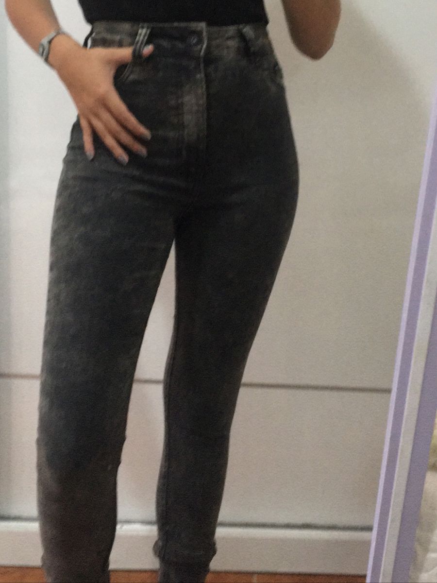 calça lady rock preta