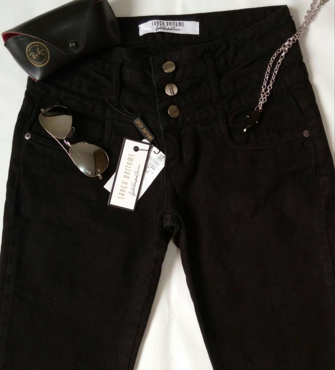 calça lança perfume preta