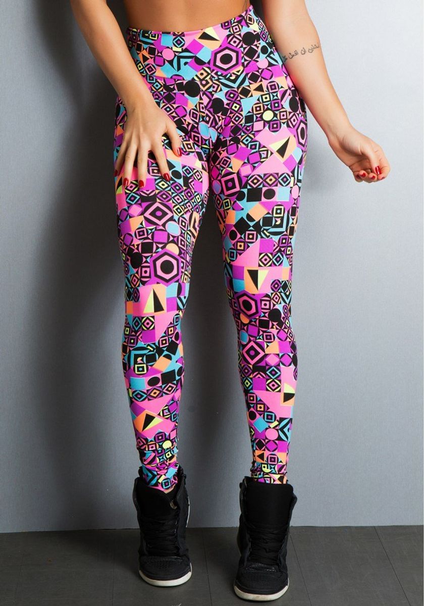 legging colorida