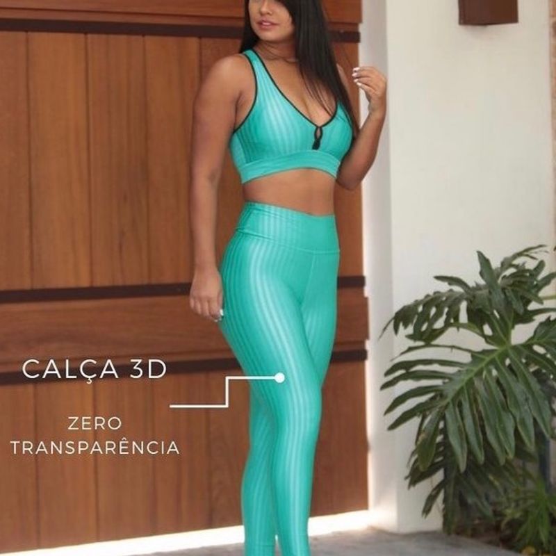 CALÇA LEGGING 3D Fitness / Academia - Duo Fitness