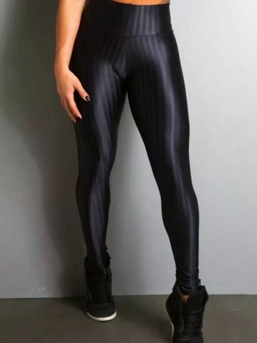 calça legging 3d preta
