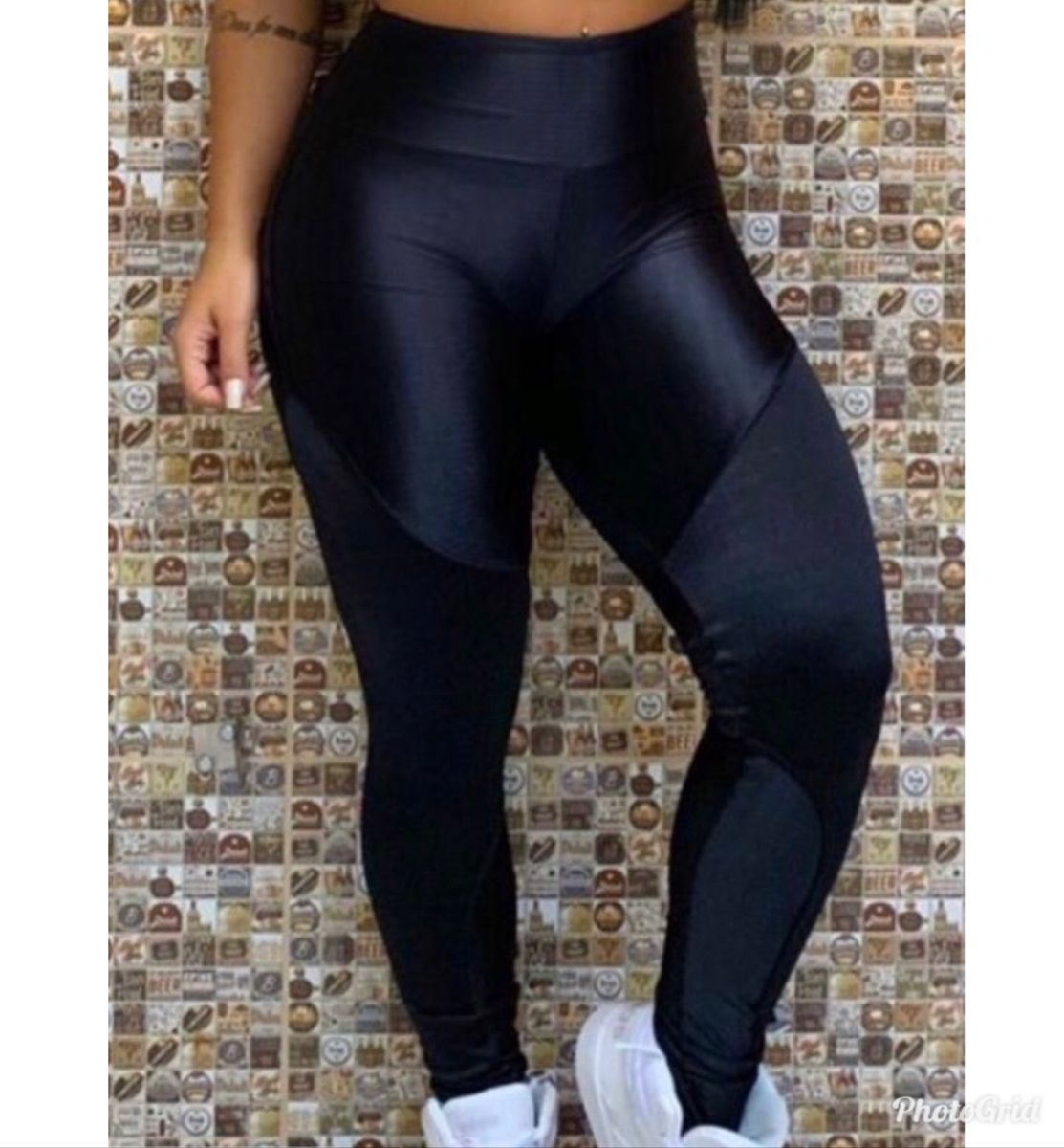 CALÇA LEGGING 3D PRETA