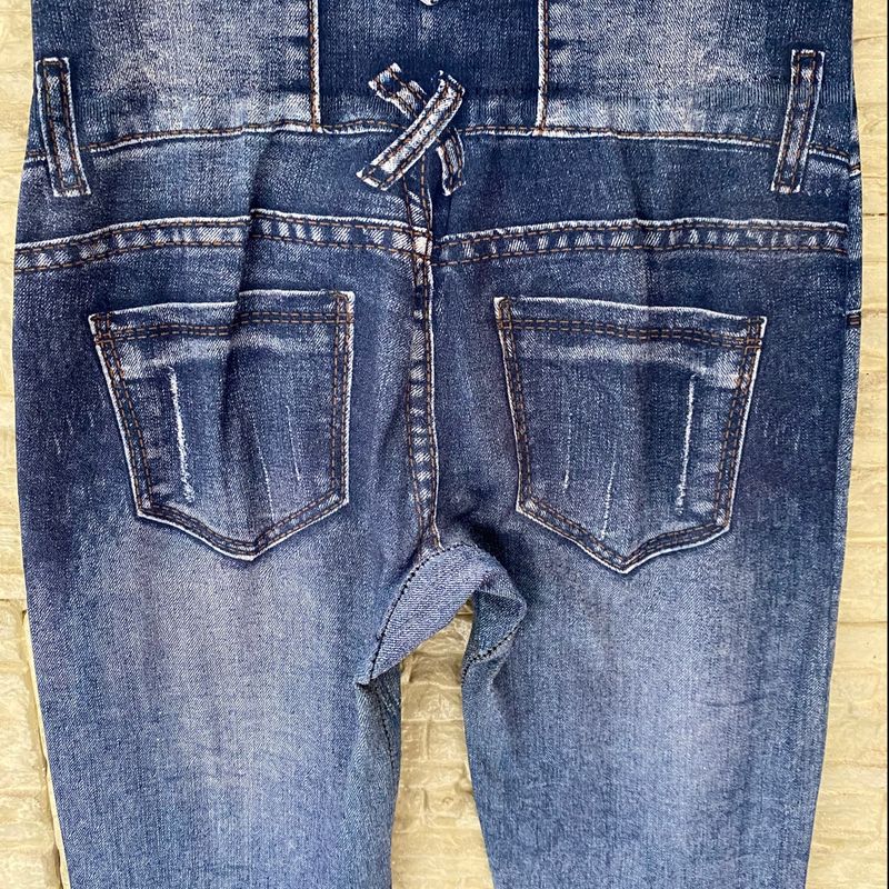 Calça leg best sale jeans polishop