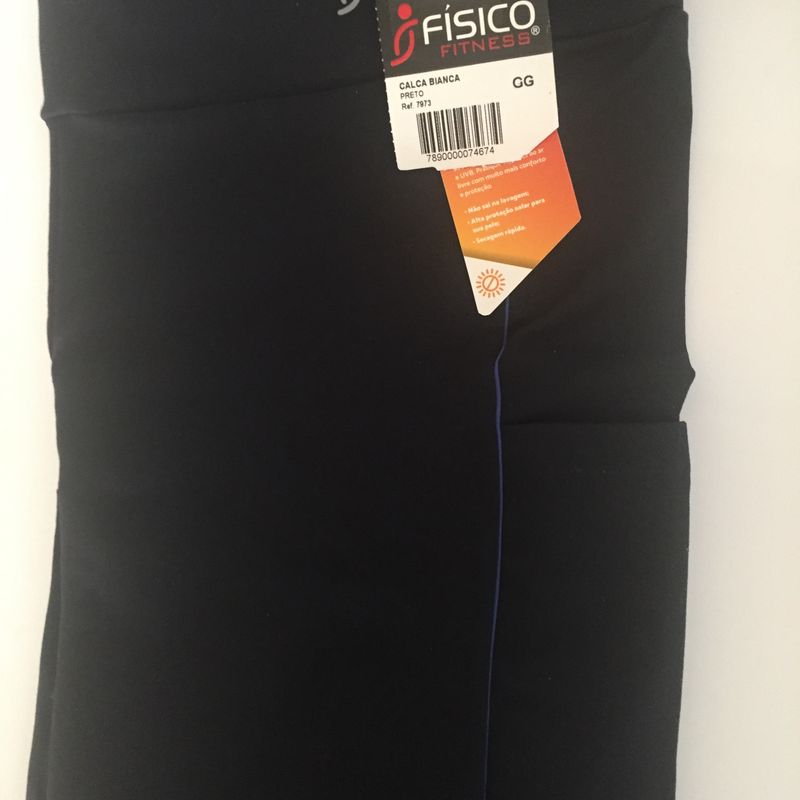 Calça Legging Bianca Preto | Calça Feminina Fisico Fitness Nunca Usado  63363538 | enjoei