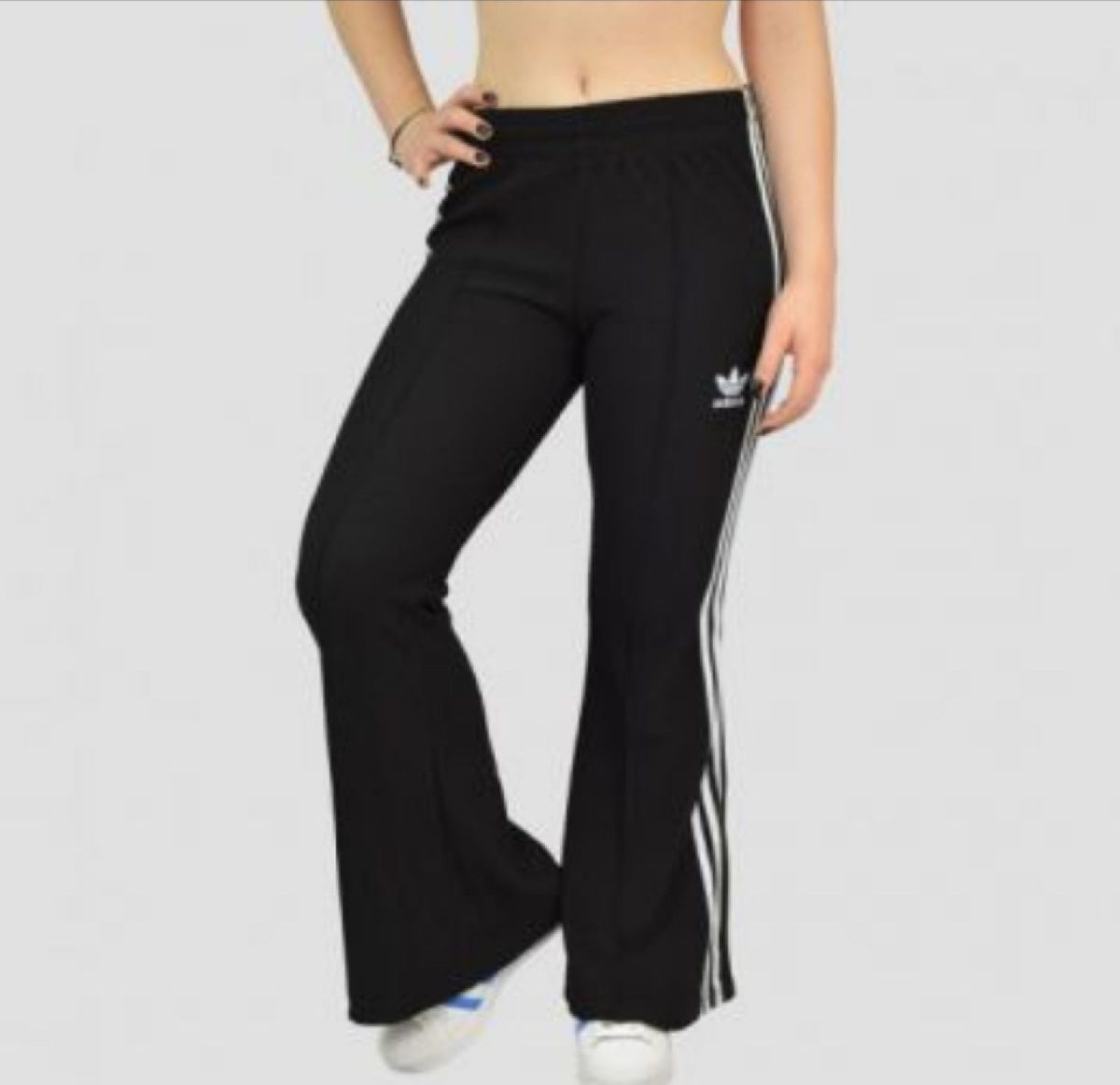 Calça Legging Boca de Sino, Calça Feminina Adidas Usado 69032746